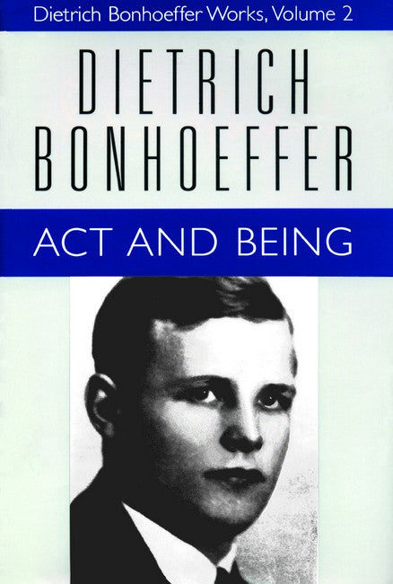 Act and Being cover