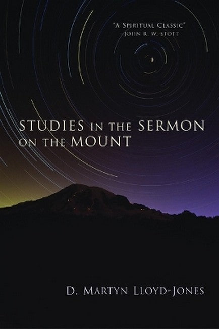 Studies in the Sermon on the Mount cover