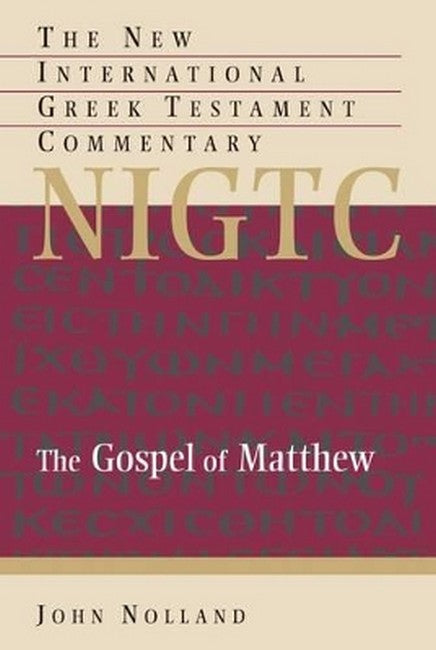 Gospel of Matthew cover