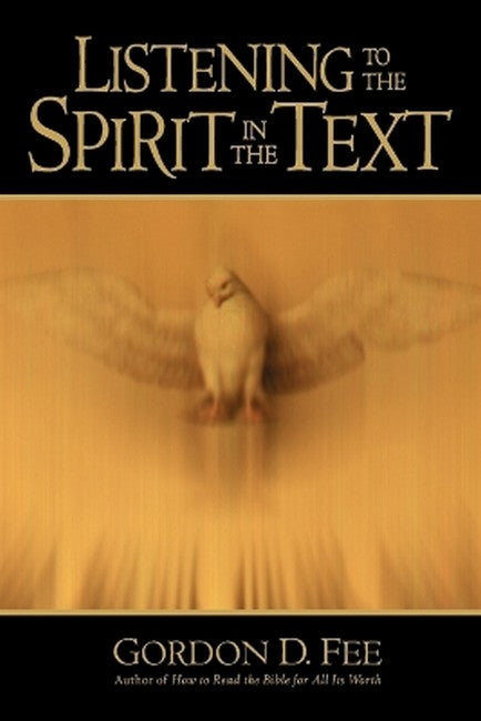 Listening to the Spirit in the Text cover