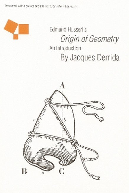 Edmund Husserl's Origin of Geometry"" cover