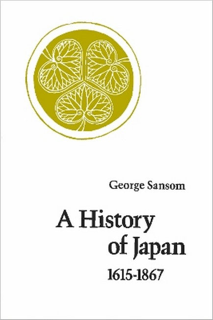 A History of Japan, 1615-1867 cover