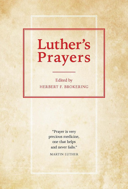 Luther's Prayers cover
