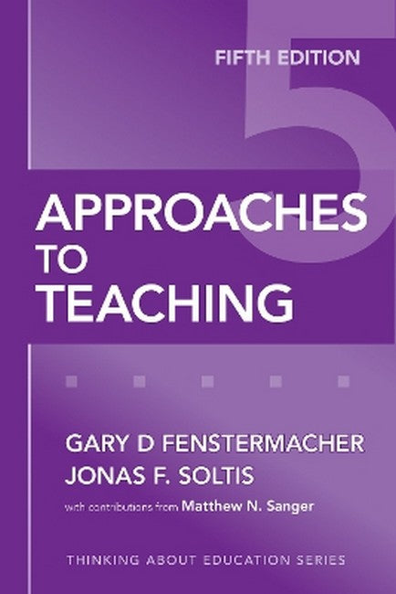 Approaches to Teaching cover