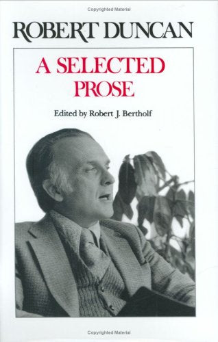 A Selected Prose cover