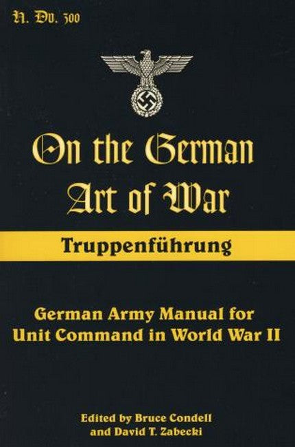 On the German Art of War cover