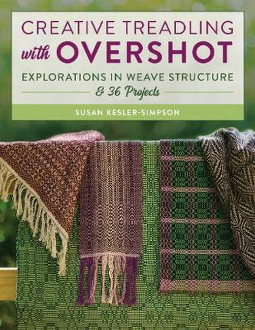 Creative Treadling with Overshot cover