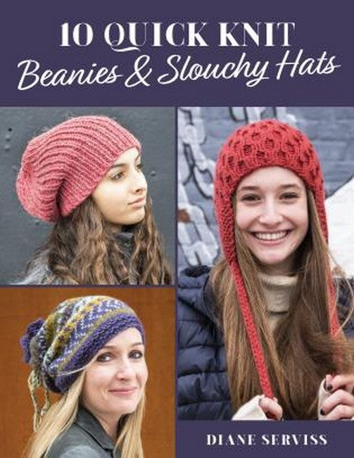 10 Quick Knit Beanies & Slouchy Hats cover