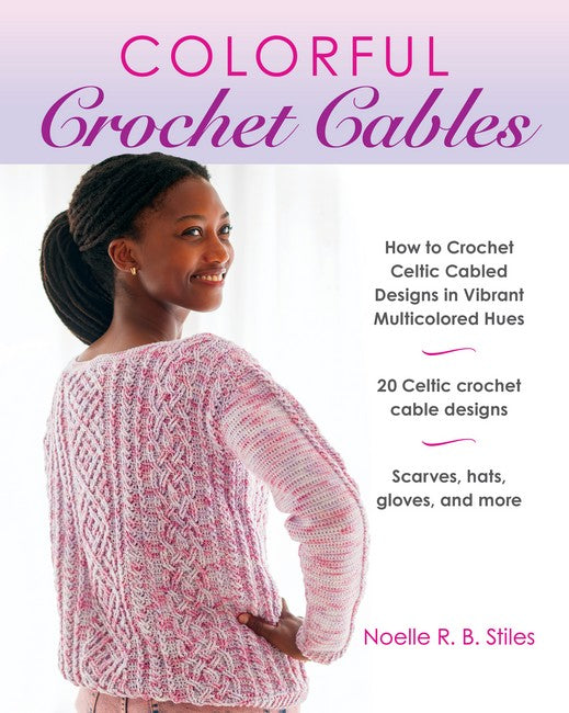 Colorful Crochet Cables cover