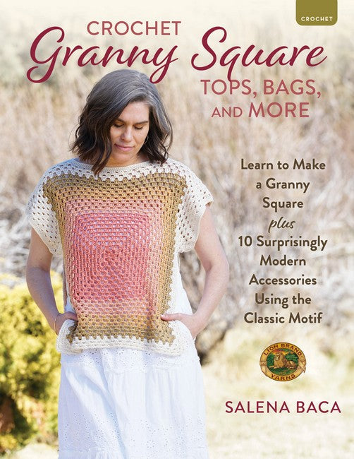 Crochet Granny Square Tops, Bags, and More cover