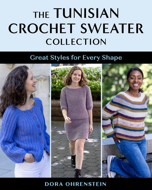 The Tunisian Crochet Sweater Collection cover