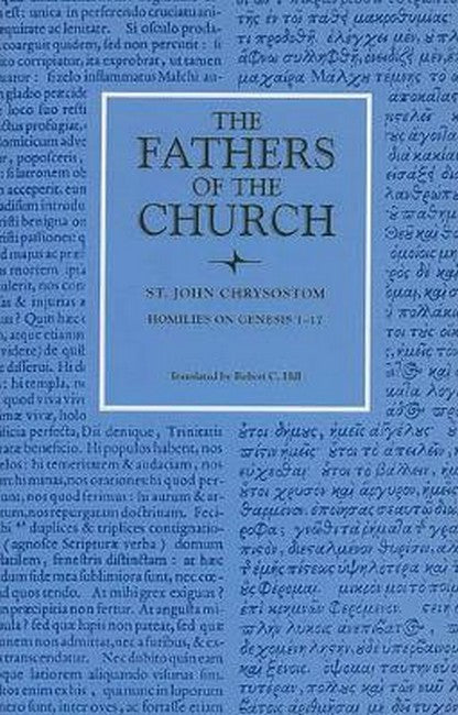 Homilies on Genesis 1-17, Volume 74 cover