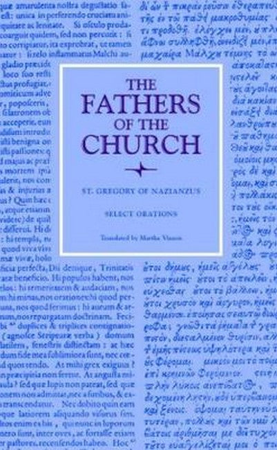 Select Orations cover