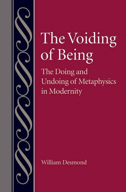 The Voiding of Being cover