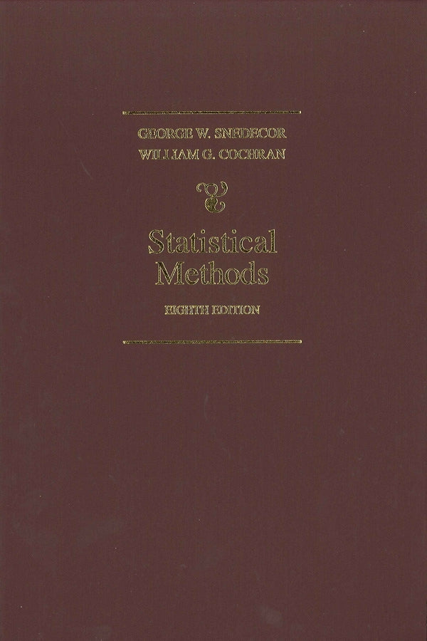 Statistical Methods cover