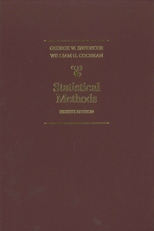Statistical Methods cover
