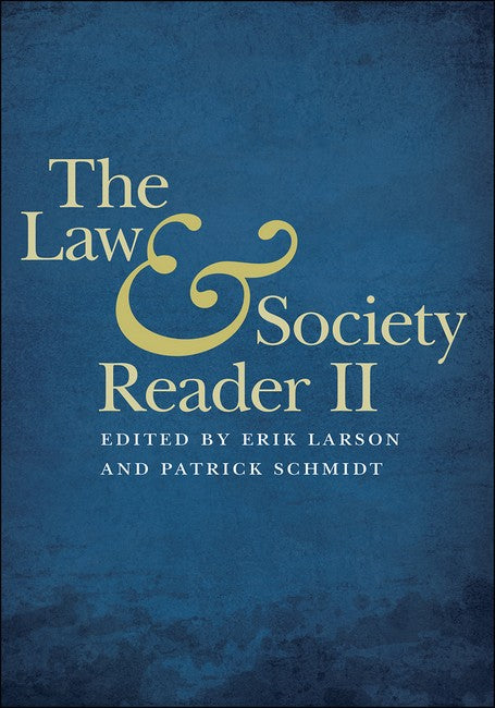 The Law and Society Reader II cover
