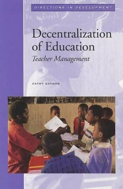Decentralization of Education  Teacher Management cover