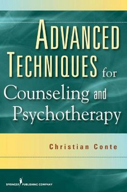 Advanced Techniques for Counseling and Psychotherapy cover