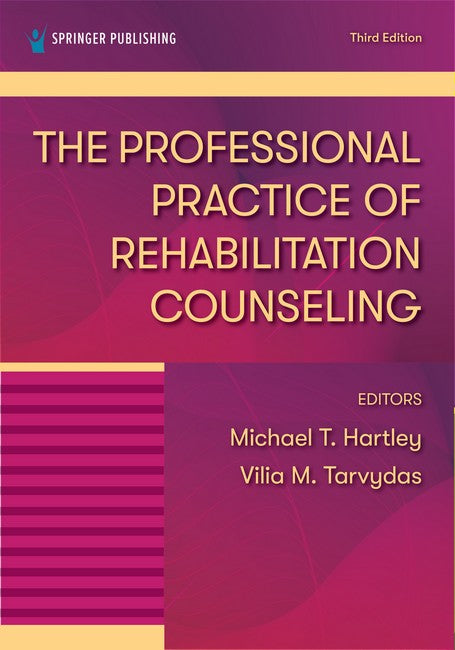 The Professional Practice of Rehabilitation Counseling cover