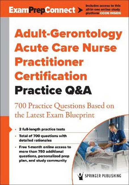 Adult-Gerontology Acute Care Nurse Practitioner Certification Practice Q&A cover