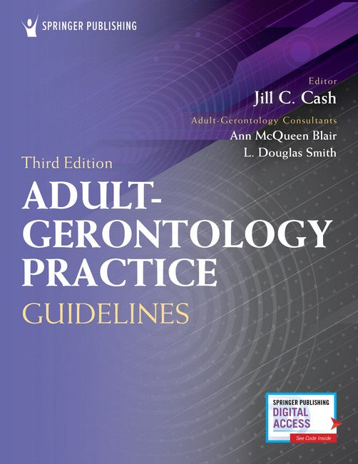 Adult-Gerontology Practice Guidelines cover