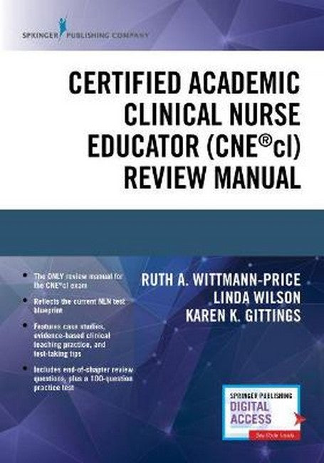 Certified Academic Clinical Nurse Educator (CNE (R)cl) Review Manual cover