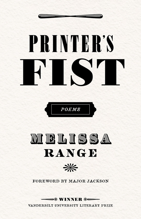 Printer's Fist: Poems cover