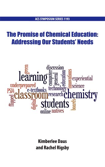 The Promise of Chemical Education book cover