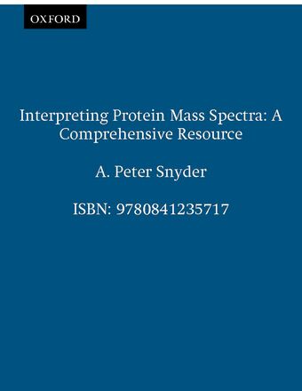 Interpreting Protein Mass Spectra book cover