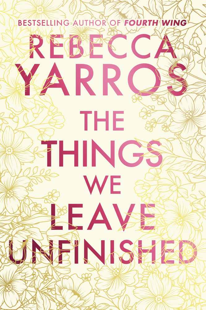 The Things We Leave Unfinished book cover