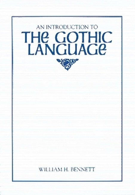 An Introduction to the Gothic Language cover