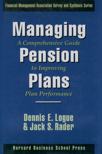 Managing Pension Plans book cover