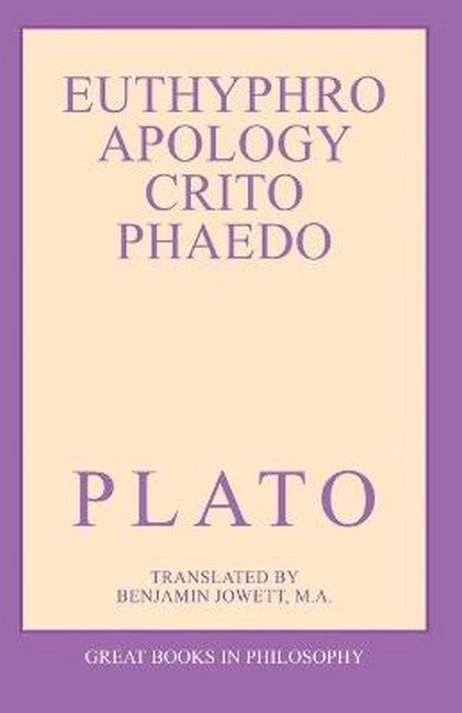 The Euthyphro, Apology, Crito, and Phaedo cover