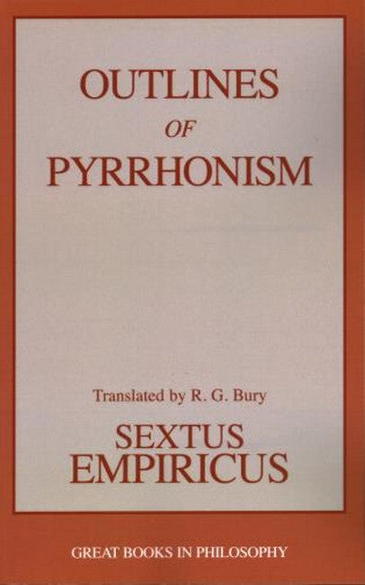 Outlines of Pyrrhonism cover