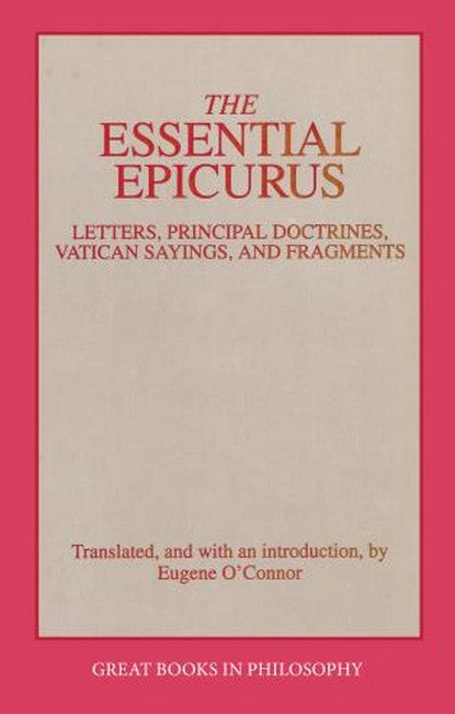 The Essential Epicurus cover