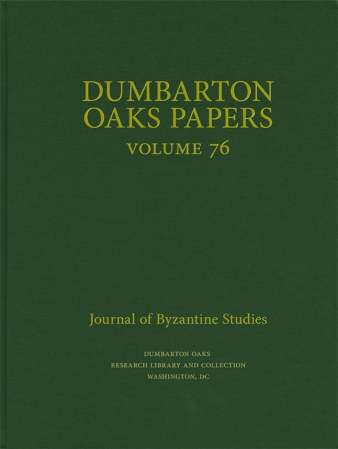 Dumbarton Oaks Papers cover