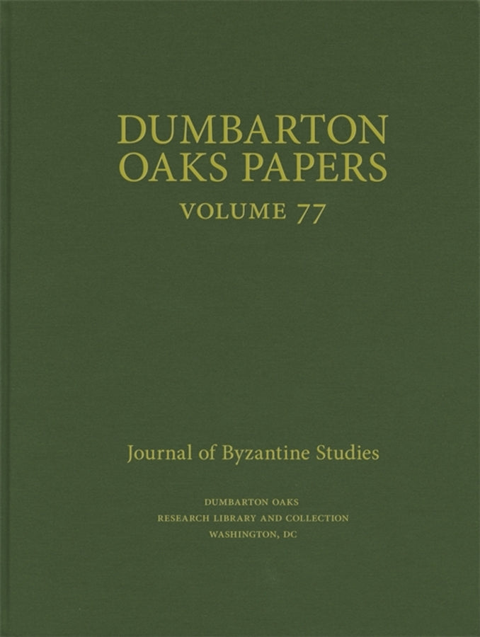 Dumbarton Oaks Papers cover