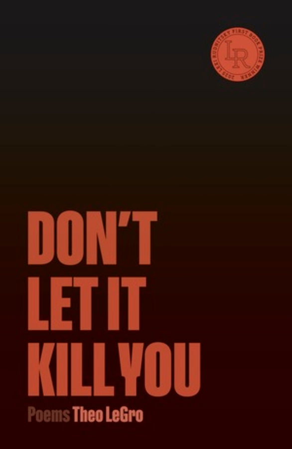 Don't Let It Kill You: Poems cover