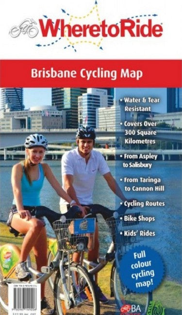 Brisbane Map (Where to Ride) cover