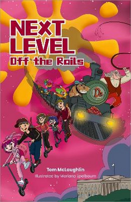 Reading Planet Cosmos - Next Level: Off the Rails - Saturn/Blue-Red cover