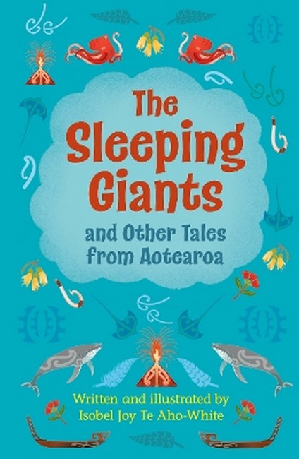 Reading Planet Cosmos - The Sleeping Giants and Other Tales from Aotearoa: Supernova/Red cover