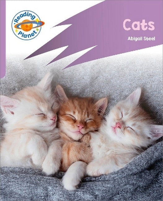 Reading Planet: Rocket Phonics - First Steps - Cats (Lilac Plus) cover