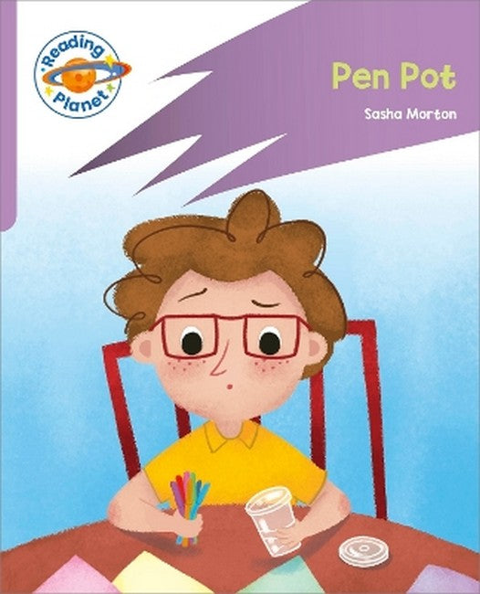 Reading Planet: Rocket Phonics - First Steps - Pen Pot (Lilac Plus) cover