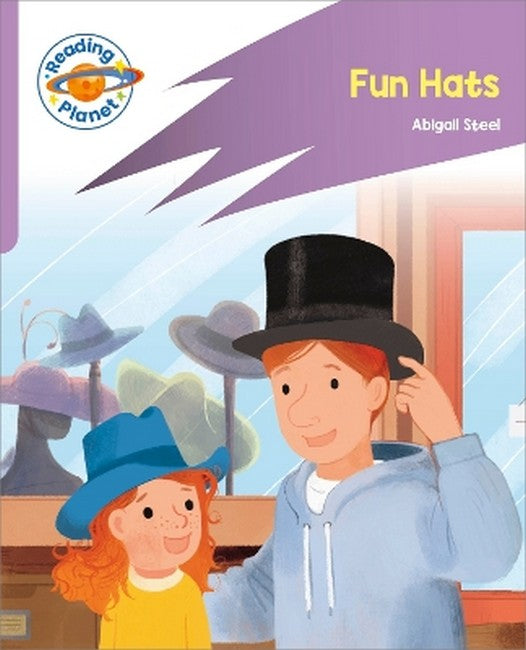 Reading Planet: Rocket Phonics - First Steps - Fun Hats (Lilac Plus) cover