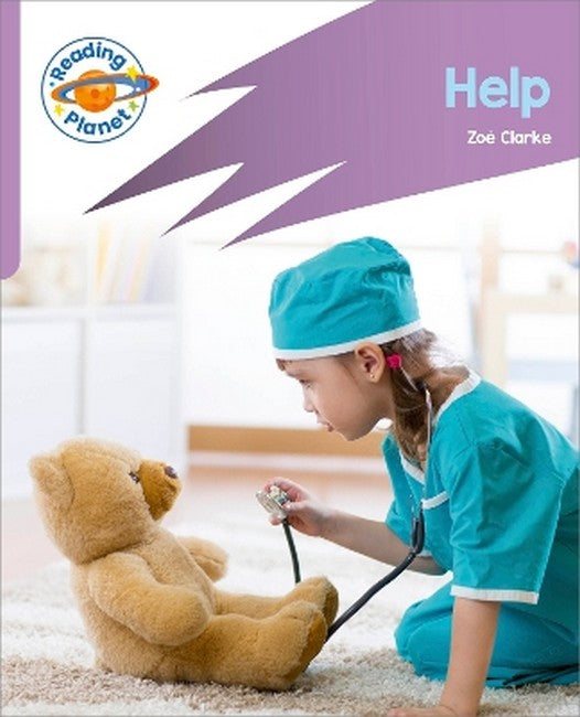 Reading Planet: Rocket Phonics - First Steps - Help (Lilac Plus) cover