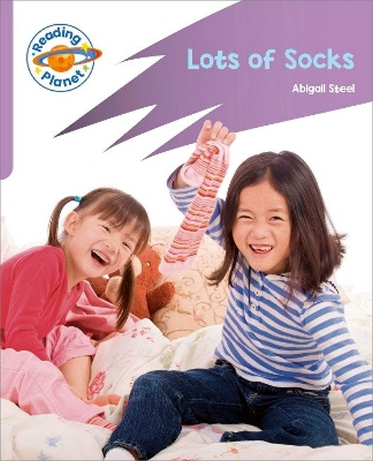 Reading Planet: Rocket Phonics - First Steps - Lots of Socks (Lilac Plus) cover
