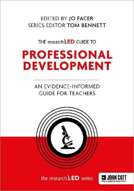 The researchED Guide to Professional Development: An evidence-informed guide for teachers cover
