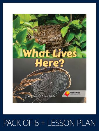 WorldWise Guided Reading Pack Level 1, Pack 4 book cover