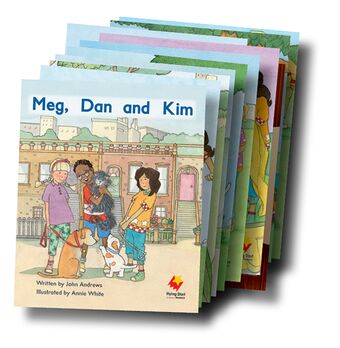 Student Decodable Book Pack 2 - 10 titles x 1 copy each book cover
